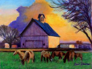 Hurry Sundown - David Zimmerman Fine Art