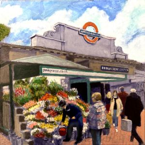 Embankment Station - David Zimmerman Fine Art