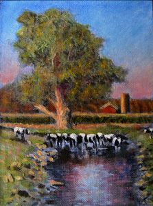 The Mikvah - David Zimmerman Fine Art