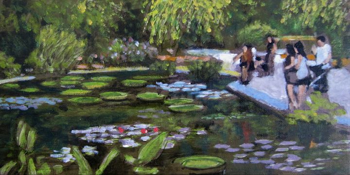 Sundays in the PArk With George - David Zimmerman Fine Art