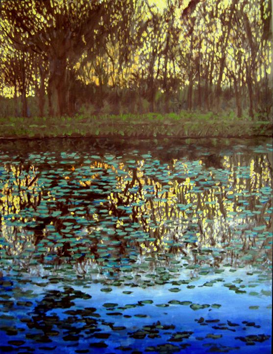 Pools of Light - David Zimmerman Fine Art