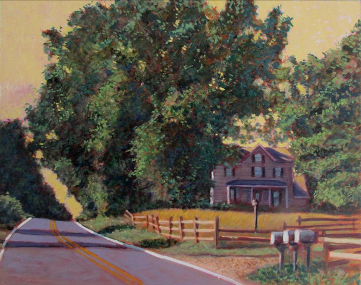 The Road To Friendship - David Zimmerman Fine Art