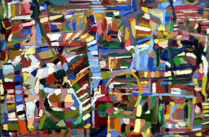 Chutes and Ladders - David Zimmerman Fine Art