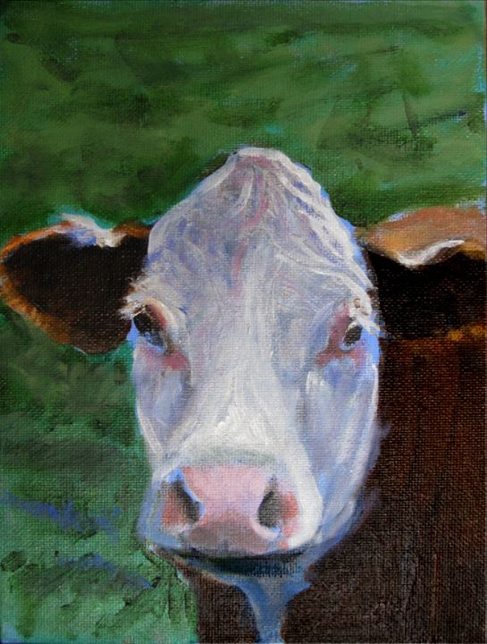 Cowbaby - David Zimmerman Fine Art