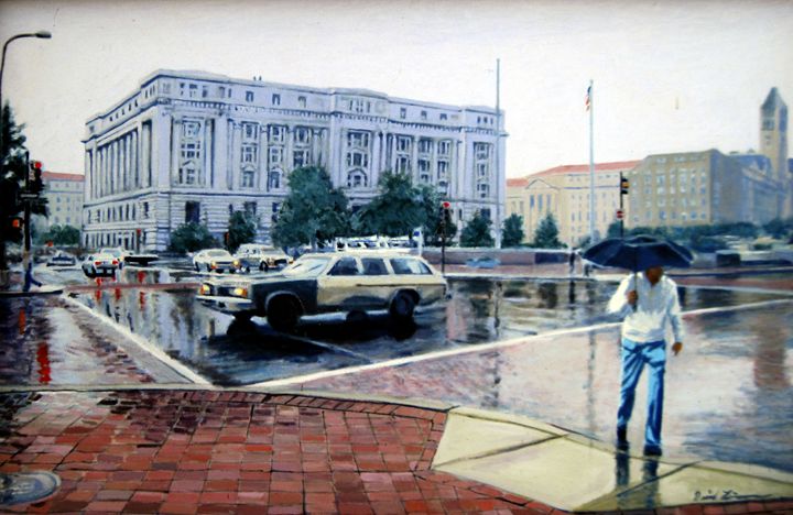 Washington Rain - David Zimmerman Fine Art
