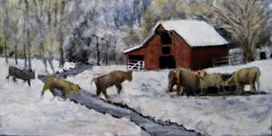 Up on Cripple Creek - David Zimmerman Fine Art