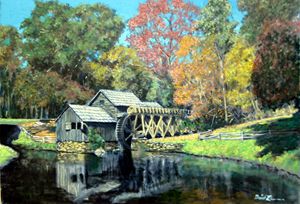 Mabry Mill - David Zimmerman Fine Art