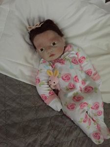 WELCOME my first NANO PREEMIE REBORN BABY born here in the PIXI