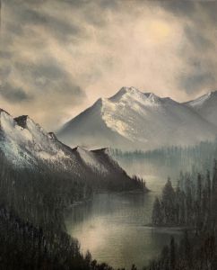 Mystical Mountain Lake