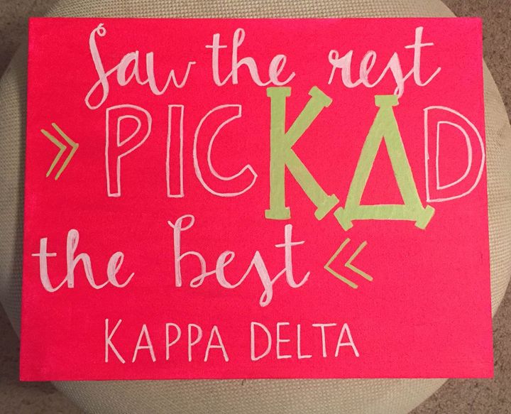 kappa delta paintings