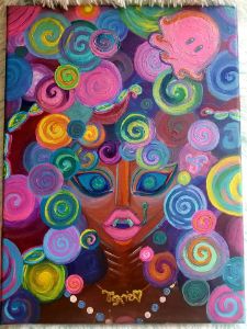 Sirena Torie, the Afro Art Siren