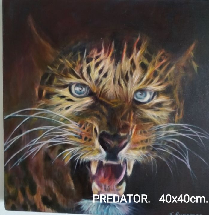 Tiger, 3D Painting - Wild For Life Art by Marilyn Frazier