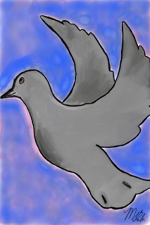 How To Draw Pigeons, Step by Step, Drawing Guide, by makangeni | Bird  drawings, Animal drawings, Bird art