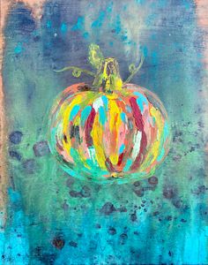 Pumpkin Canvas 1
