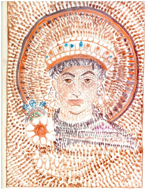 byzantine art justinian