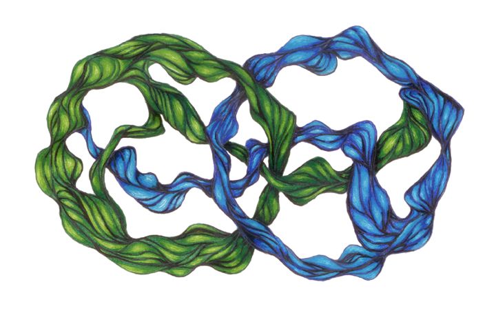 Symbiosis - Molik - Drawings & Illustration, Abstract, Movement - ArtPal