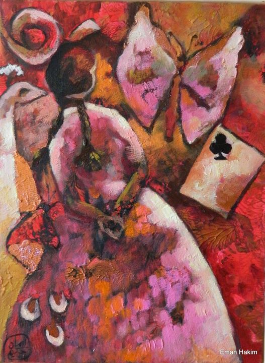 The DAME - 3 - Eman Hakim Art and Paintings - Paintings & Prints, People &  Figures, Other People & Figures, Female - ArtPal