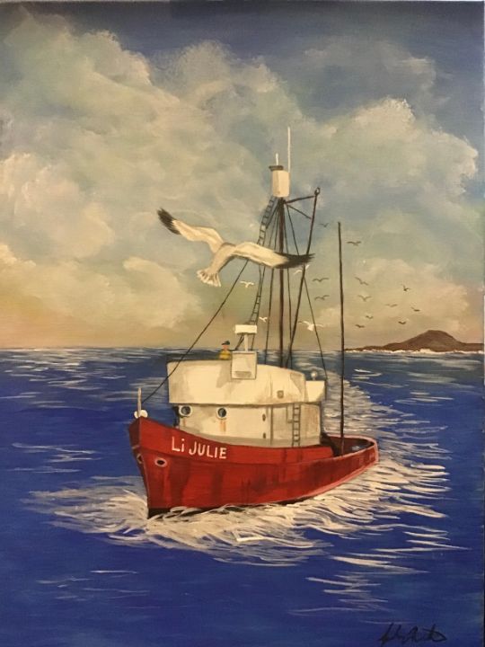 Lil Julie Fishing boat - Joseph V Armstrong