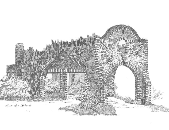 Young's Outlaw Station Glen Rose, TX Art by Lissa Digital Art & AI