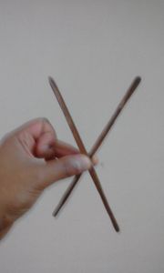 Old style hair pins
