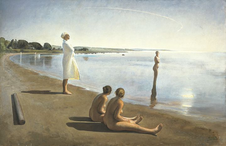 Early morning - Odd Nerdrum - Paintings & Prints, People & Figures, Family  & Friends, Family - ArtPal