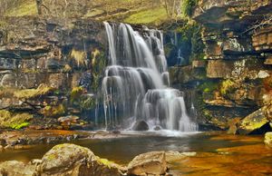 East Gill Force waterfall - Dave's Art