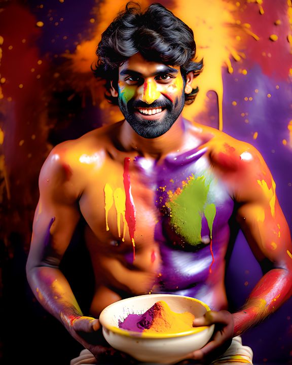 Men of Colour #7 - The Essence of Man - Digital Art & AI, People ...