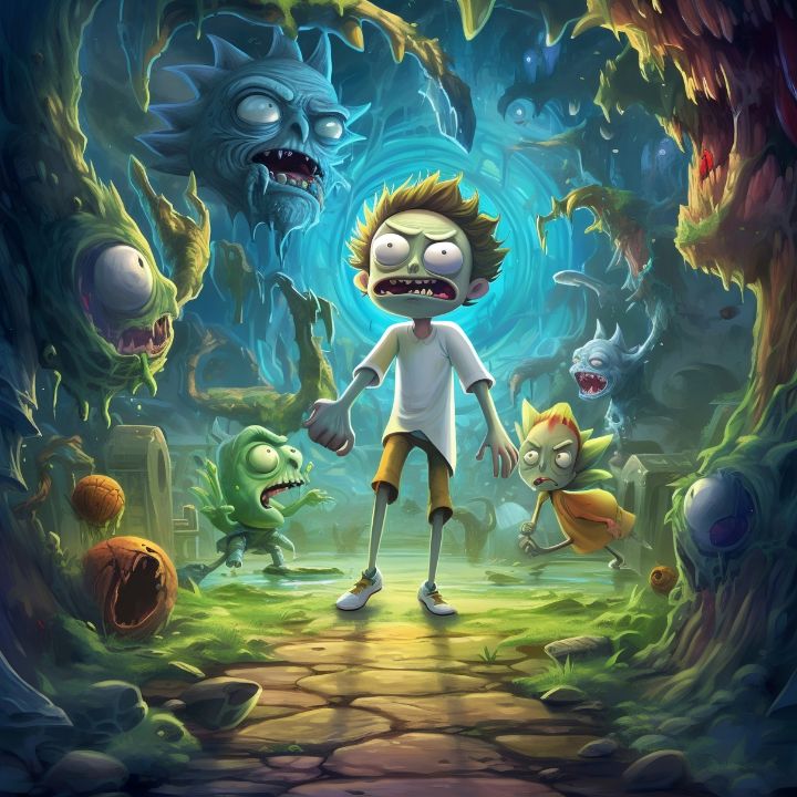 Art of Rick and Morty :: Desktops :: Dark Horse Comics