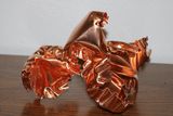 Copper, free form sculpture
