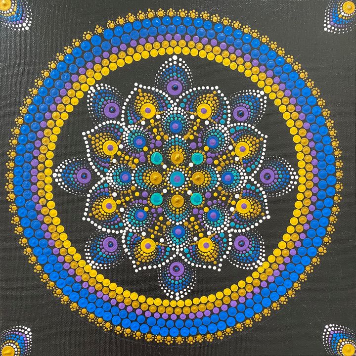 Mandala - Tatyana Kievsky - Paintings & Prints, Fantasy & Mythology 