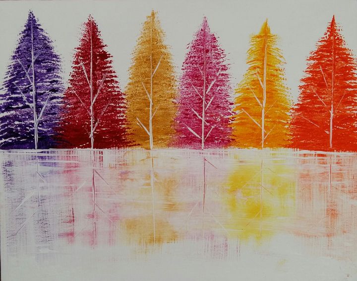 Abstract Trees - Henna Khan