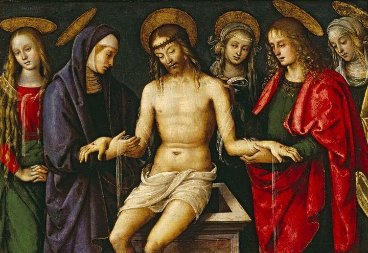 Antonio da Viterbo~Pietà - Old master image