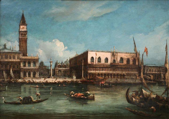 Canaletto~Palazzo Ducale - Old master image