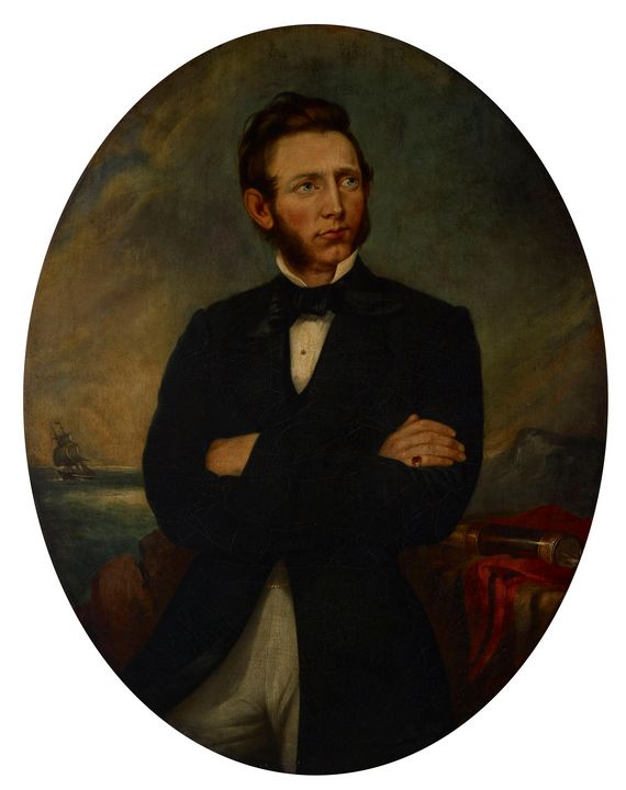 Chester Harding~Portrait of Capt. Ch - Old master image - Paintings ...