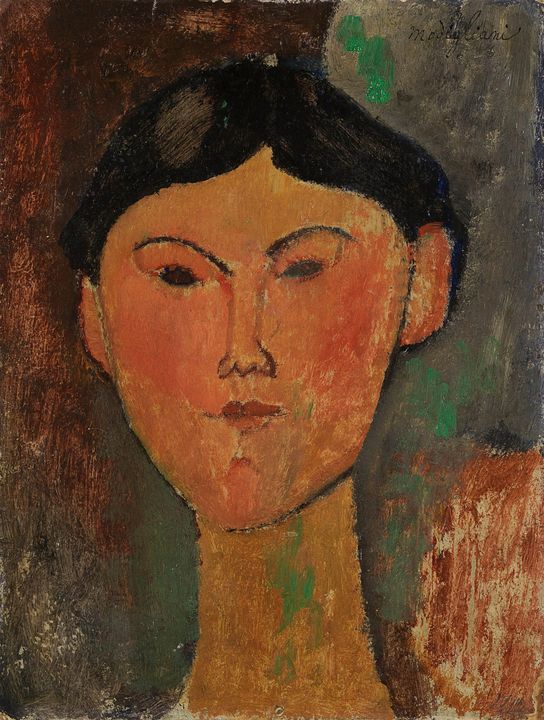 Amedeo Modigliani B atrice Hastings Old master image Paintings