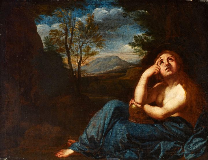Annibale Carracci~Magdalen - Old master image