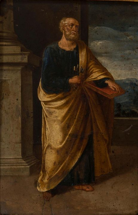 Anonymous~St Peter - Old master image