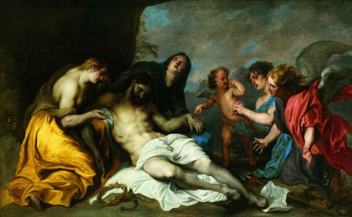 Anthony van Dyck~Lamentation over th - Old master image