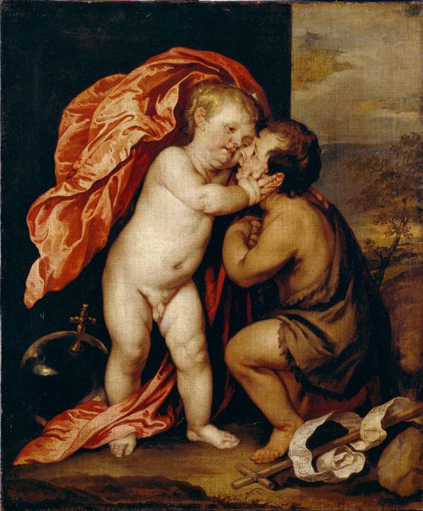Anthony van Dyck~The Infants Christ - Old master image
