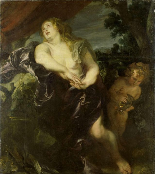 Anthony van Dyck~The Penitent Mary M - Old master image
