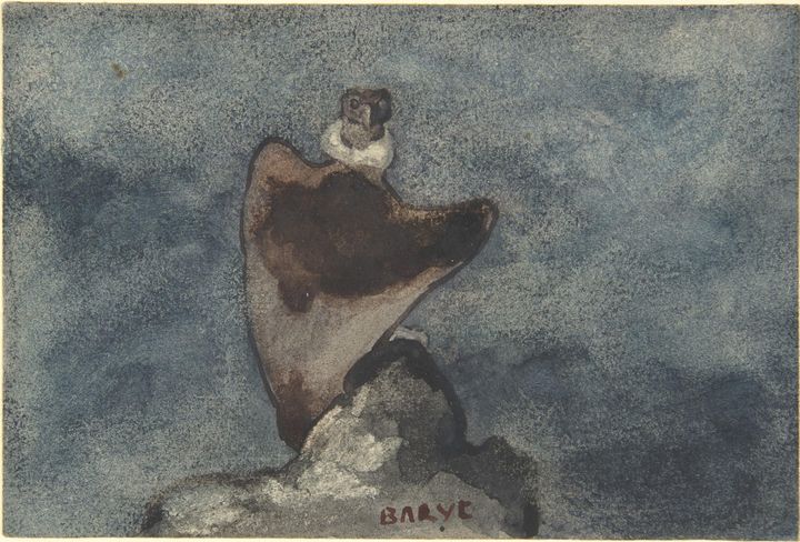 Antoine-Louis Barye~Vulture - Old master image