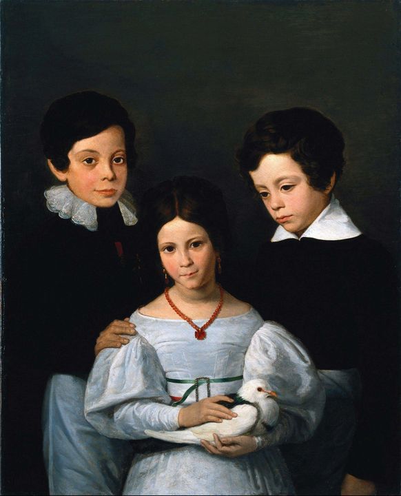 Auguste Roquemont~Family (Pacheco Pe - Old master image