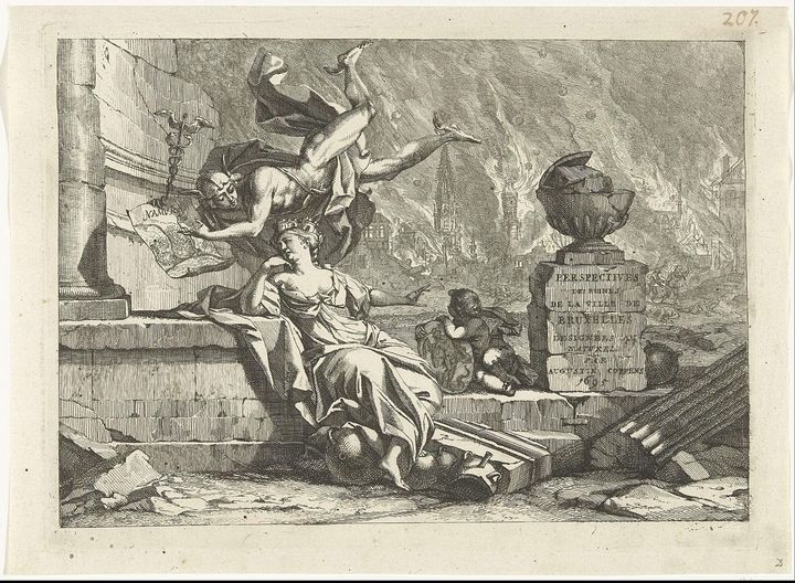 Augustin Coppens~Mercurius troost de - Old master image