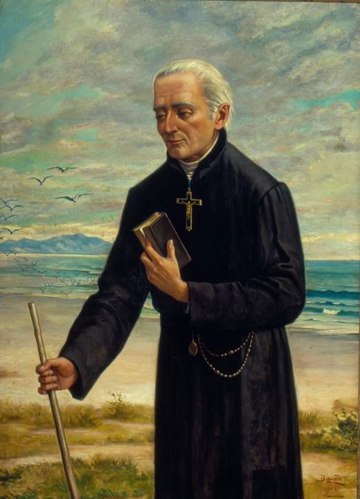 Benedito Calixto~Retrato do Padre Jo - Old master image