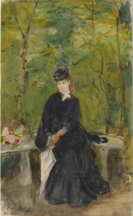 Berthe Morisot~The Artist's Sister E - Old master image
