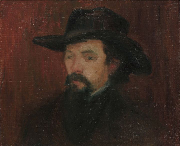 Bolesław Balzukiewicz~Self-portrait - Old master image