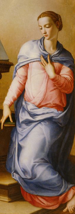 Bronzino~Virgin of the Annunciation - Old master image