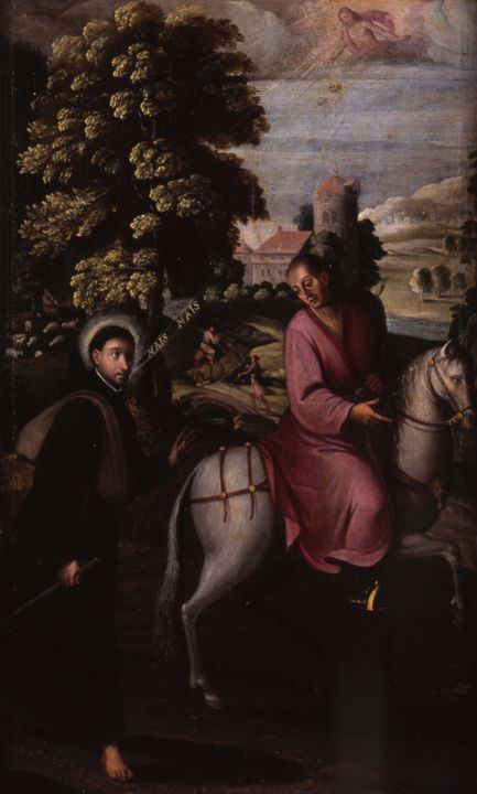 c. 1619~Journey of St. Francis Xavie - Old master image