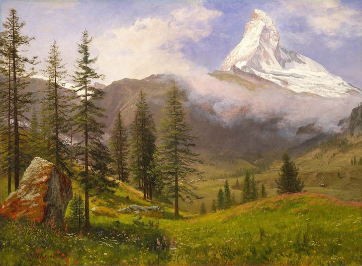c. 1867~The Matterhorn - Old master image