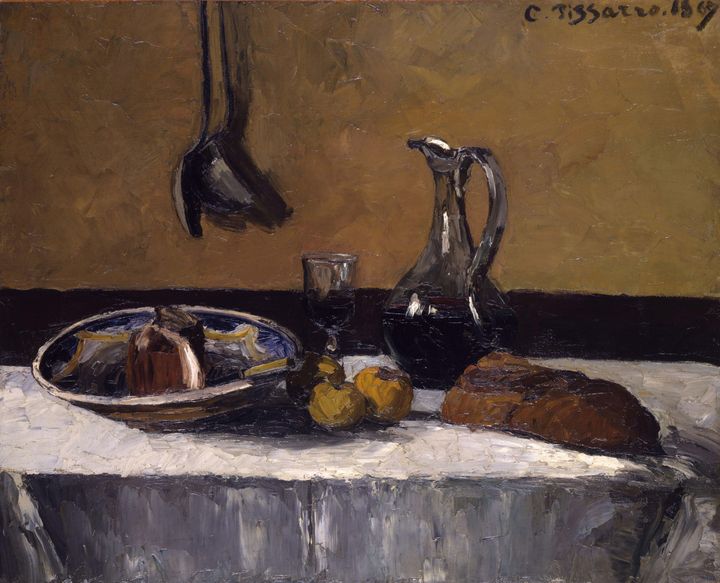 Camille Pissarro~Still Life - Old master image